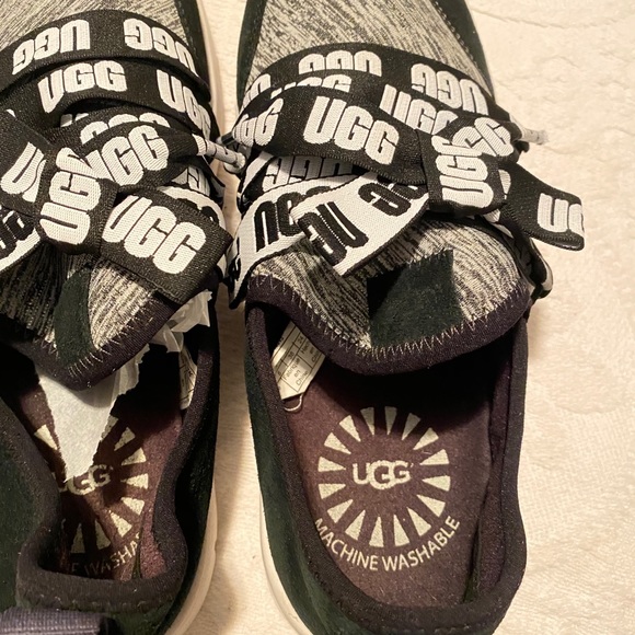 UGS SLIP ON SNEAKERS, Black/Gray - Picture 6 of 8